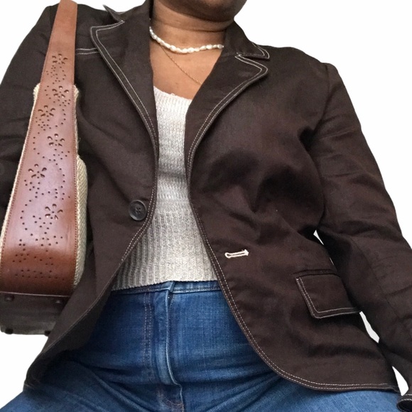Dress Barn Jackets & Blazers - Vintage Brown Blazer